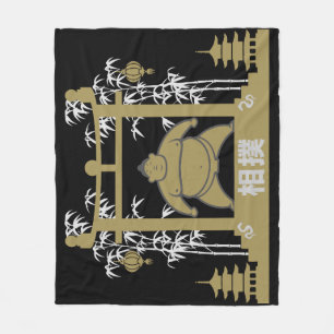 Sumo Wrestler Fleecedecke