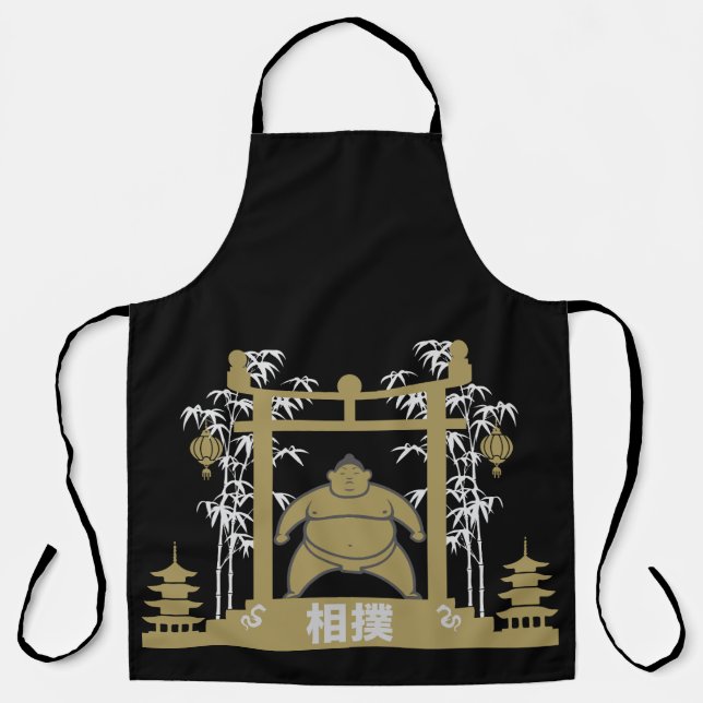 Sumo Wrestler Schürze (Vorderseite)