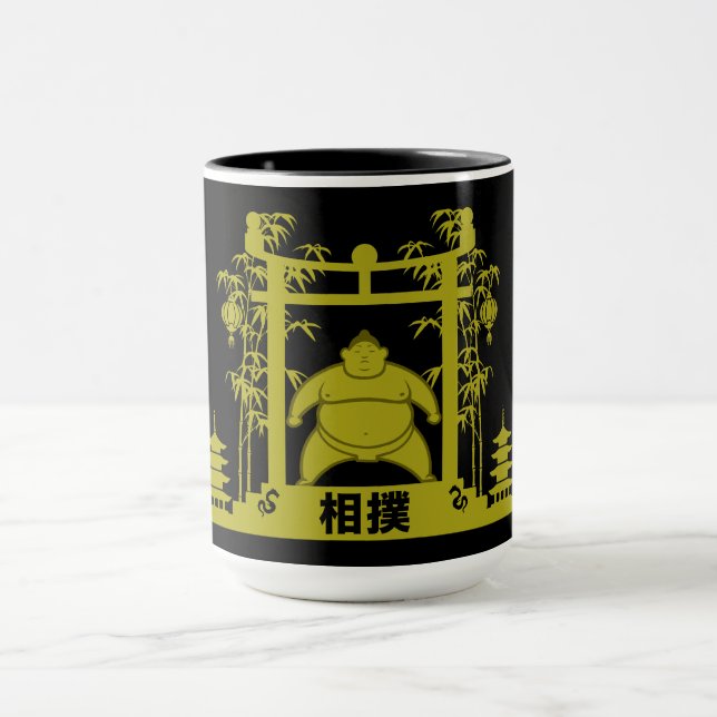 Sumo Wrestler Tasse (Zentrum)
