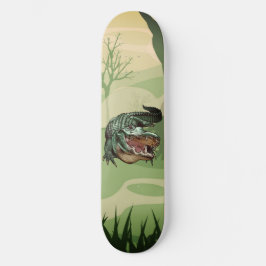 Sumpf-Alligator Skateboard