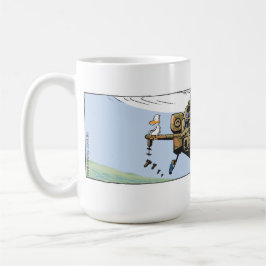 Sumpf duckt sich, die Armee noch einmal störend Kaffeetasse