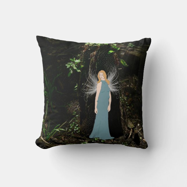 Sumpf-Fairy-Designer-Kissen Kissen (Vorderseite)