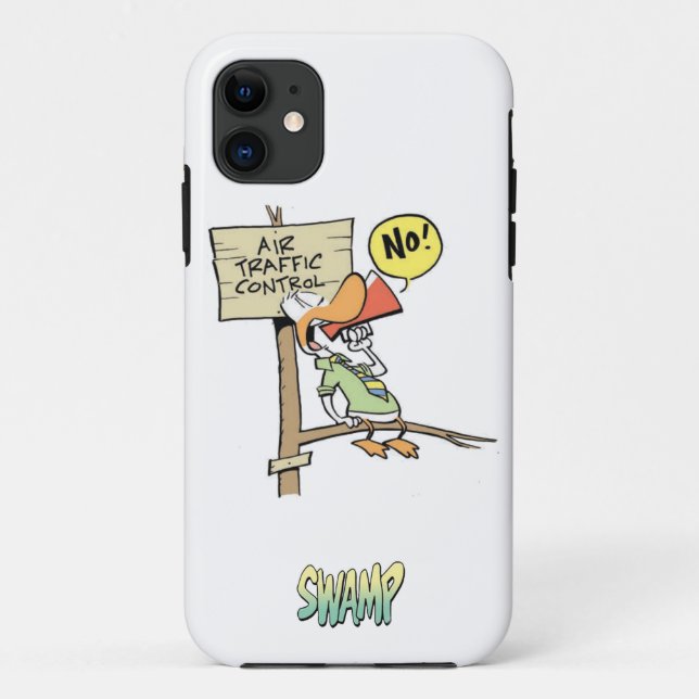 Sumpf-Fluglotse-Erlaubnis verweigert Case-Mate iPhone Hülle (Rückseite)