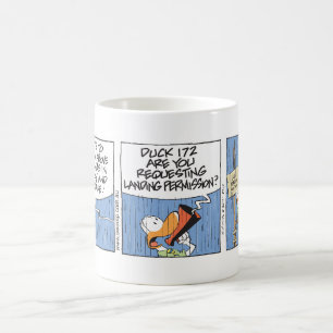 Sumpf-Flugverkehr-Kontrolle Kaffeetasse