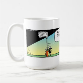 Sumpf-Golf spielende Ameisen Kaffeetasse