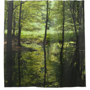 SUMPF im WALD Duschvorhang