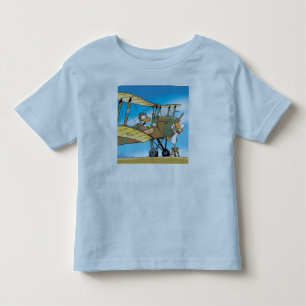 Sumpf-Klingeln-Enten-Doppeldecker-Kleinkind-T - Kleinkind T-shirt