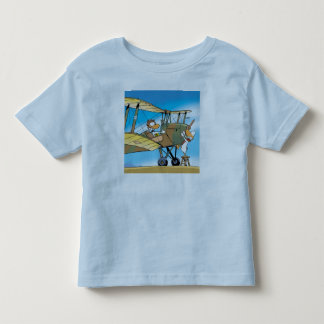 Sumpf-Klingeln-Enten-Doppeldecker-Kleinkind-T - Kleinkind T-shirt