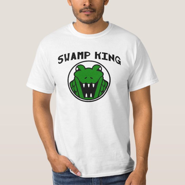 Sumpf-König Gator Symbol T-Shirt (Vorderseite)