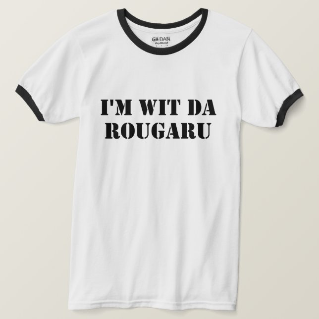 Sumpf-Monster-Wecker-T-Shirt Esprit-DA Rougarou T-Shirt (Design vorne)