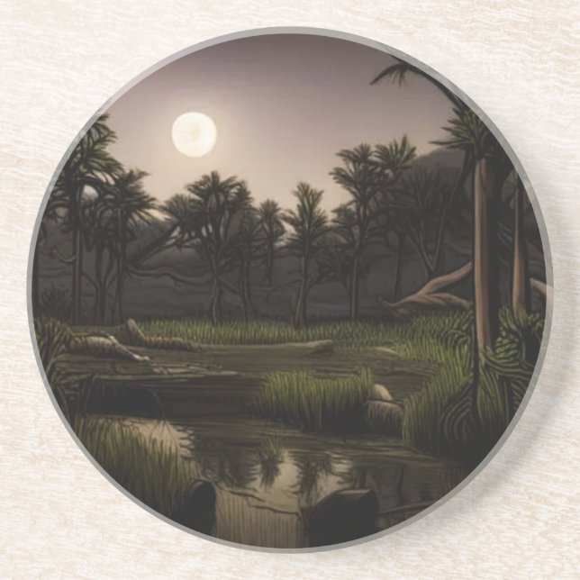 Sumpf-Untersetzer Getränkeuntersetzer (Vorne)