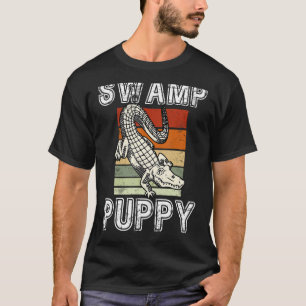 Sumpf Welpe Niedlich Funny Sarcastic Alligator Cro T-Shirt