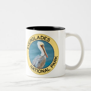Sumpfgebiet-Nationalpark Zweifarbige Tasse