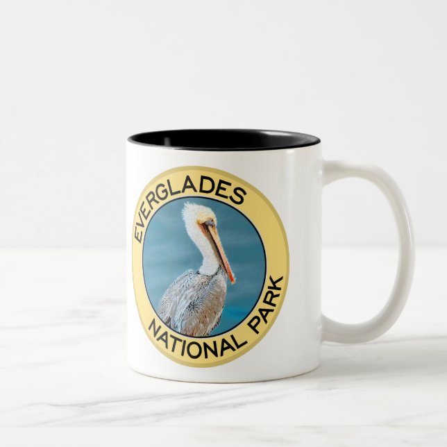 Sumpfgebiet-Nationalpark Zweifarbige Tasse (Rechts)