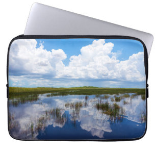 Sumpfgebiet-natürliche Landschaft Laptopschutzhülle