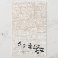 Sumpfgebiet-Vogel-Briefpapier