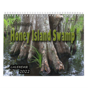 Sumpfkalender 2022 der Honiginsel Louisiana Kalender