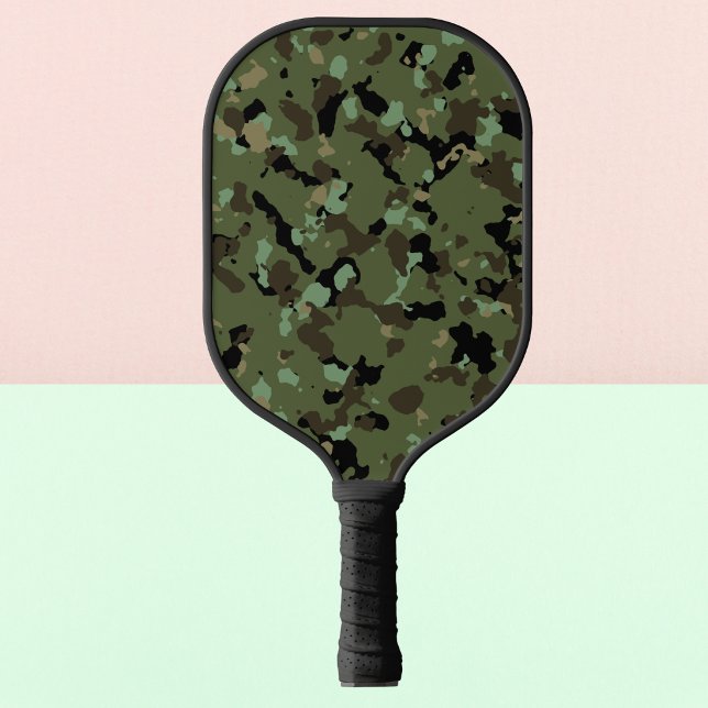 Sumpfland-Tarnung Pickleball Schläger (Von Creator hochgeladen)