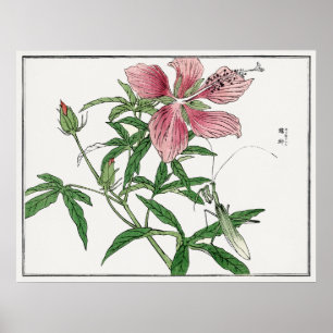 Sumpflasche mit Prachtmantis, Morimoto Toko, Poster