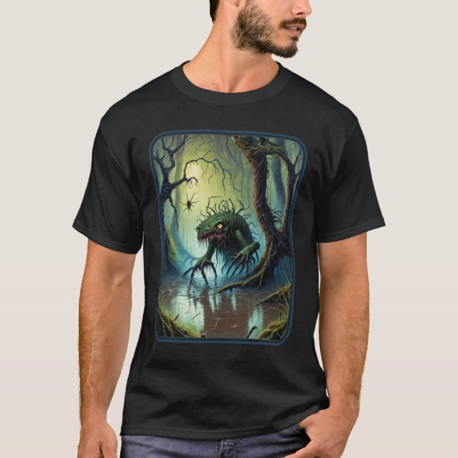 Sumpfmonster #4 T-Shirt (Vorderseite)