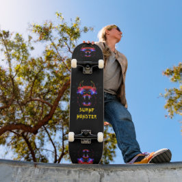 Sumpfmonster - Geschöpf des Swamp-Skateboards Skateboard