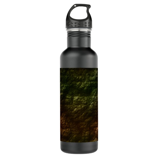 Sumpfmoos-Camouflage Edelstahlflasche (Vorderseite)