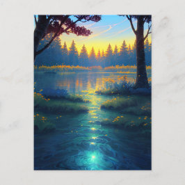 Sumpfwald in Mesmerizing Wilderness Postkarte