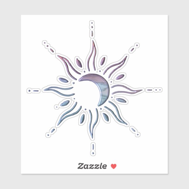 Sun 1 aufkleber (Blatt)