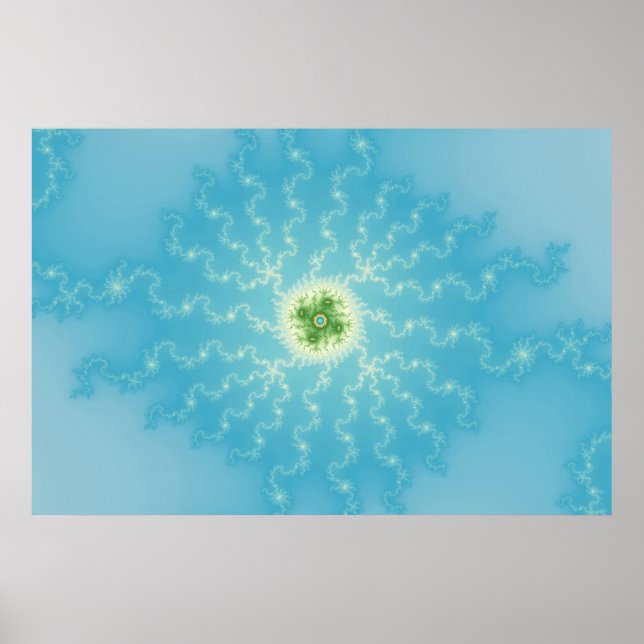 Sun 1 - Fraktal Poster (Vorne)
