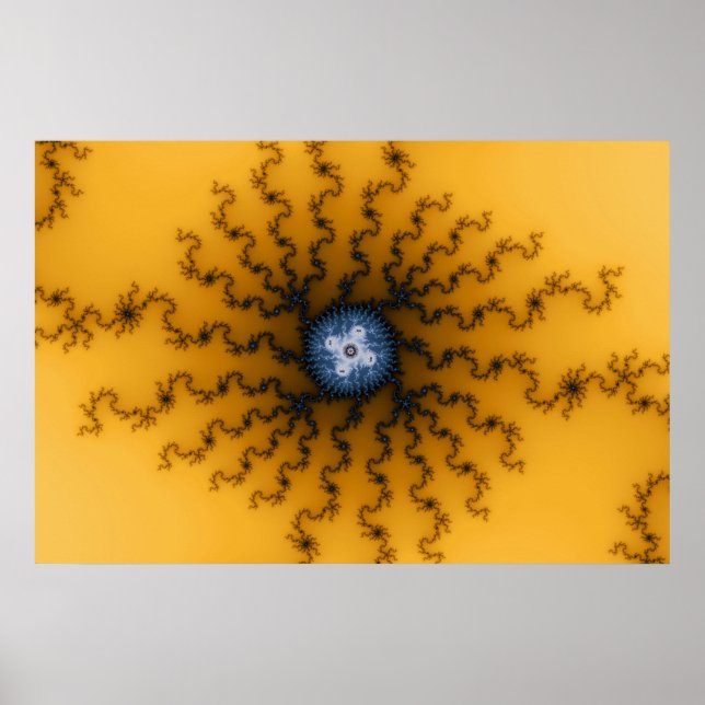 Sun 2 - Poster fractal (Devant)