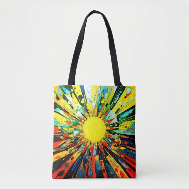 Sun Abstrakt 910 Tasche (Vorderseite)