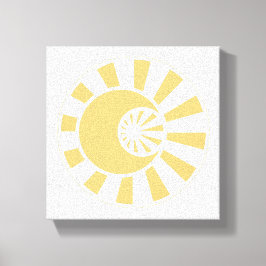 Sun and Moon Leinwanddruck