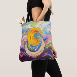 "Sun and Moon" Tote Bag (Medium) Tasche