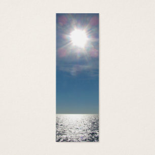 Sun au-dessus de la photographie d'océan