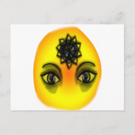 Sun Augen Postkarte