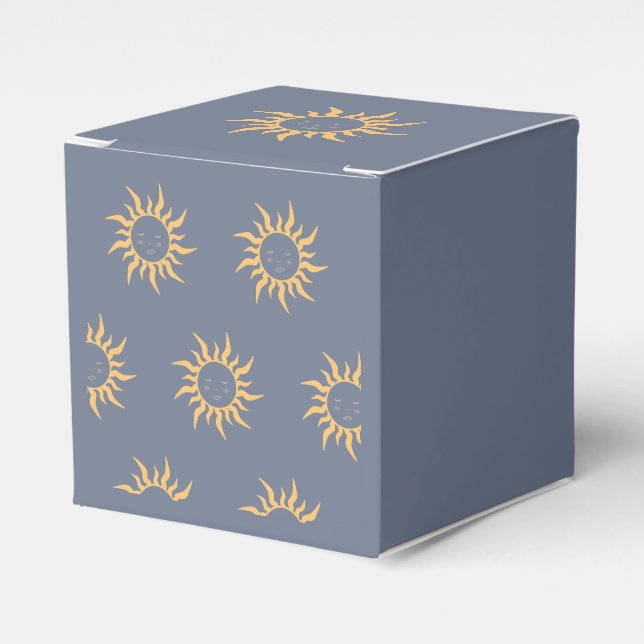 Sun Baby Dusche Geschenkschachtel (Vorderseite)