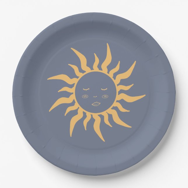 Sun Baby Showpaper-Teller Pappteller (Vorderseite)