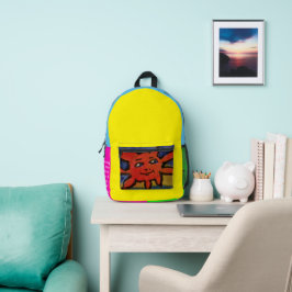SUN BEDRUCKTER RUCKSACK