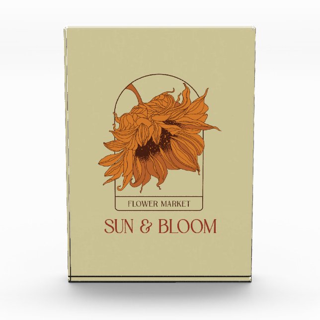 Sun & Bloom Fotoblock (Vorderseite)