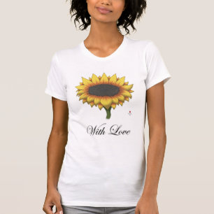 Sun-Blumen-(mit Liebe) T - Shirt