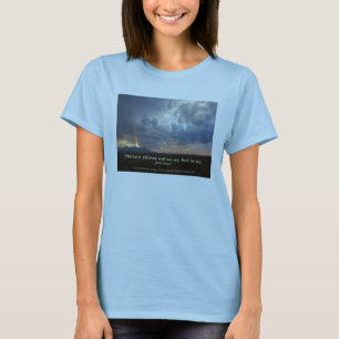 Sun brille le T-shirt des femmes de John Muir