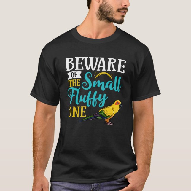 Sun Conure Bird Parakeet Cage Food Parrot T-Shirt (Vorderseite)