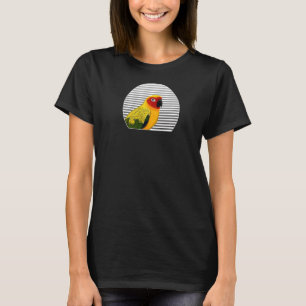 Sun Conure Bird Vogelbeobachter Bird Birdwatcher T T-Shirt