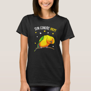 Sun Conure Mama Funny Parrot Bird Women T-Shirt