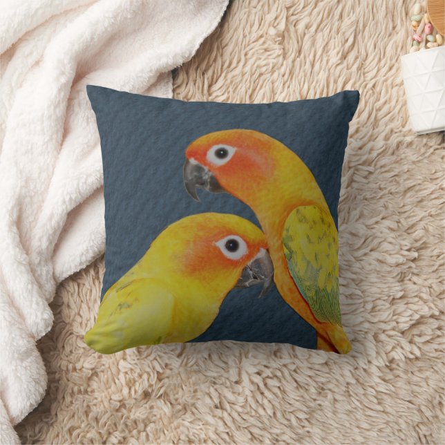 Sun Conure Parrots Kissen (Decke)