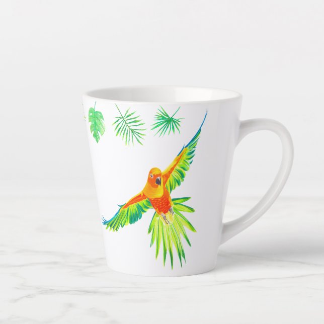 Sun Conure-Tasse Milchtasse (Rechts)