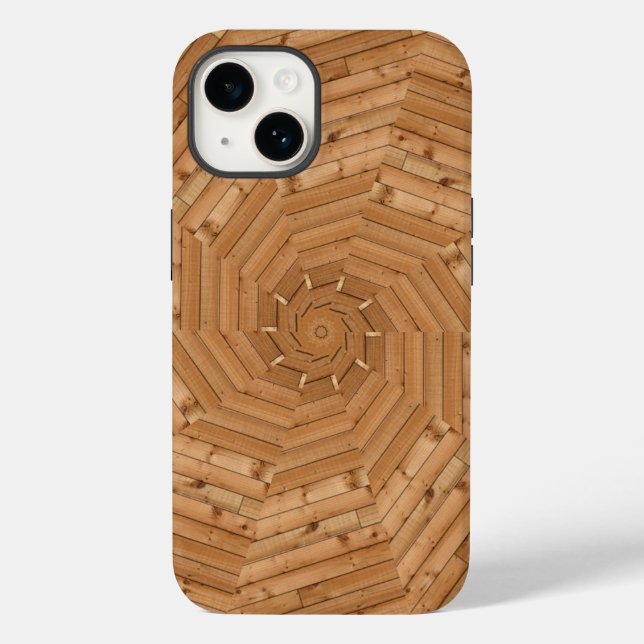 Sun Deck - Mosaik aus Holz Case-Mate iPhone 14 Hülle (Rückseite)