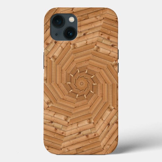 Sun Deck - Mosaik aus Holz Case-Mate iPhone Hülle (Rückseite)