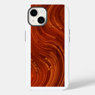 Sun Deck - Roter Holzkiefer Knoten iPhone 14 Hülle