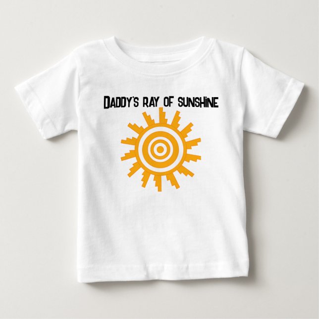 Sun Design Baby T-shirt (Vorderseite)